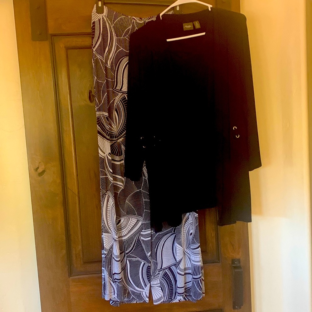 Beautiful Chicos Travels pants, shell and blazer!